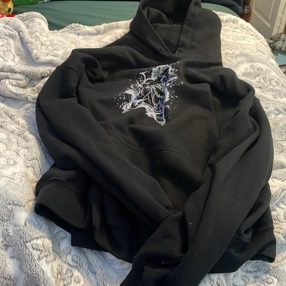 Black hoodie